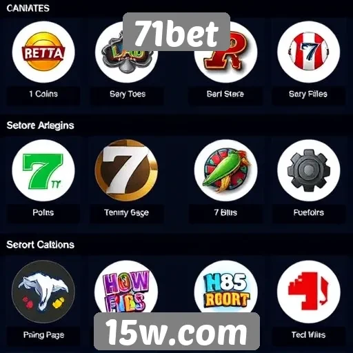 Análise das opções de jogos disponíveis no 71bet